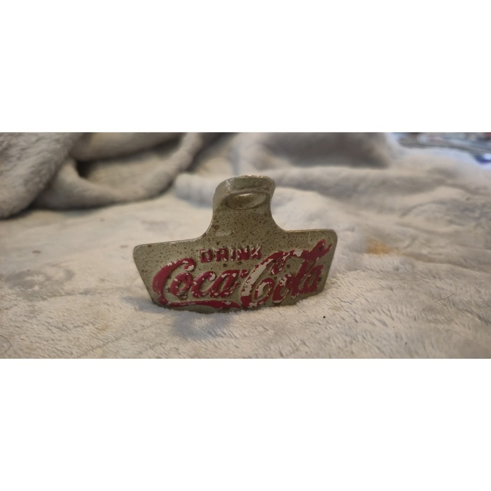 Vintage COCA-COLA Starr X Cast Iron Wall Mount Bottle Opener Made in W.‎ Germany